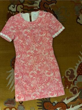 lilly pulitzer colby silk tunic dress LILLY PULITZER Colby Silk Long Sleeve Tunic Blue Gold 2